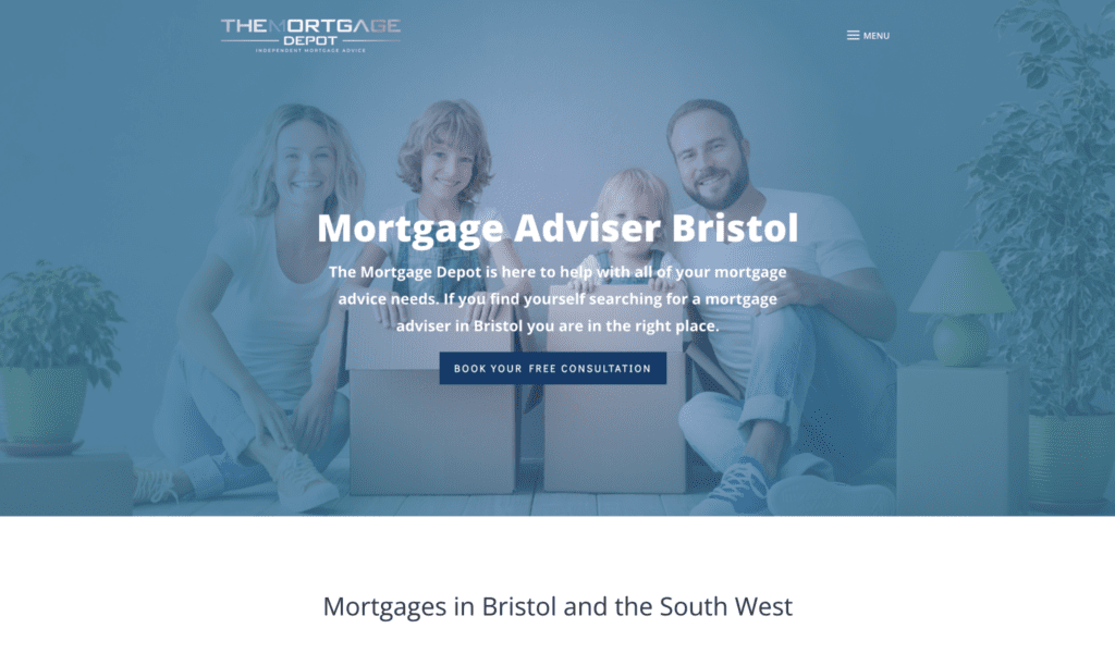 The Mortgage Depot Website