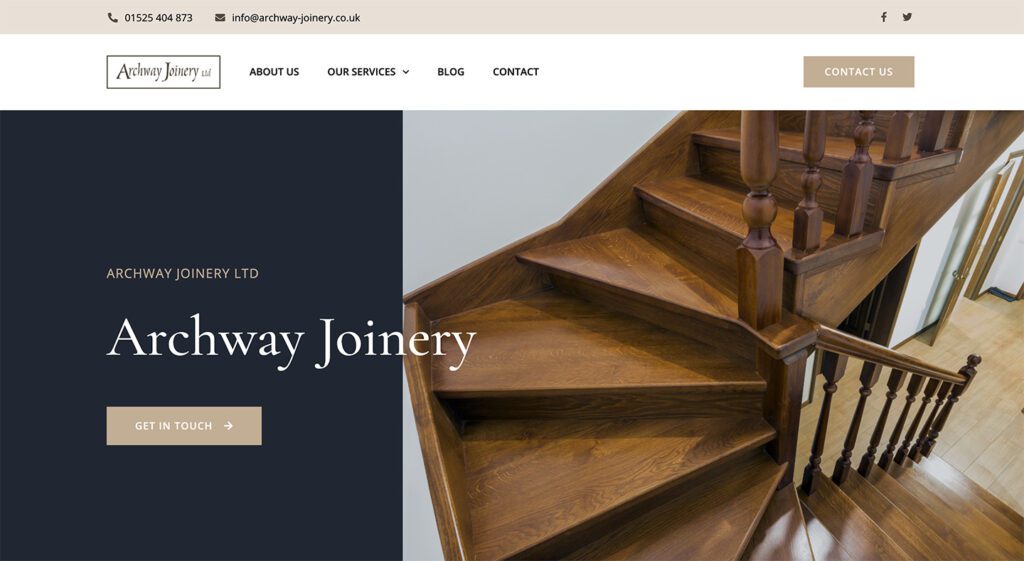 Archway Joinery Website