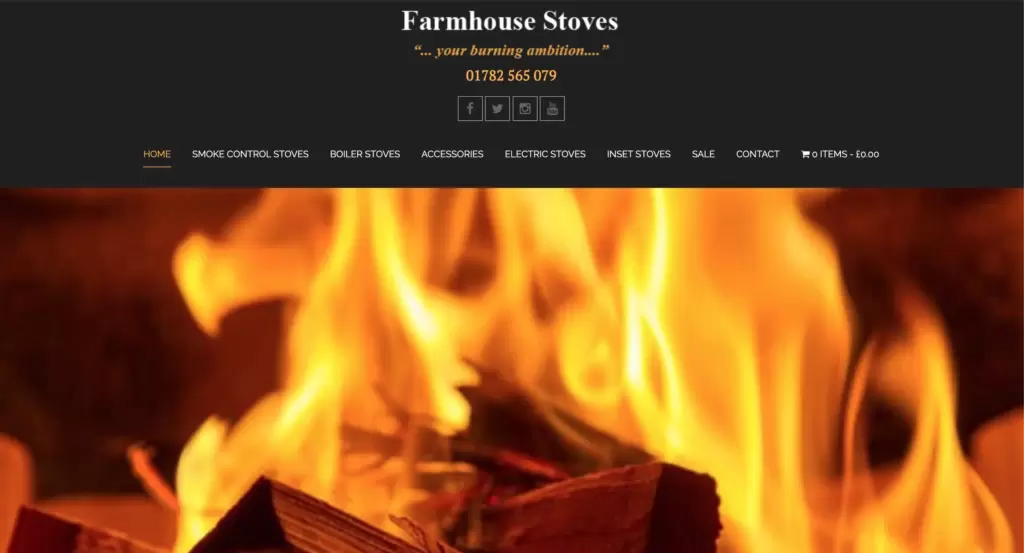 Farmhouse Stoves Website