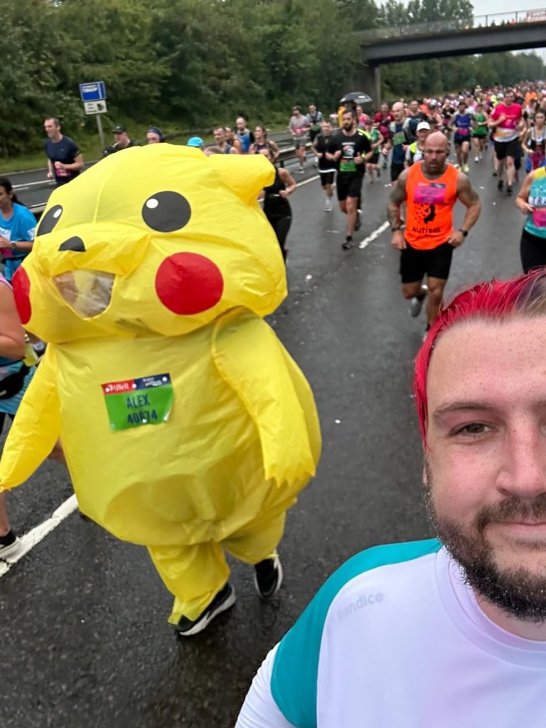 Great North Run Jordan Pika